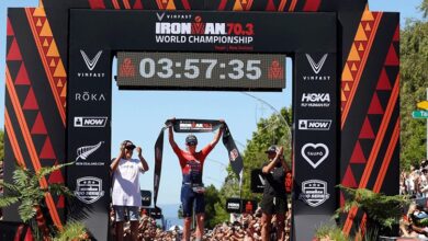Taylor Knibb earns third straight title at the 2024 VinFast IRONMAN 70.3 World Championship in Taupō
