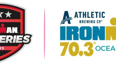 Lionel Sanders and Paula Findlay claim a Canadian sweep at the Athletic Brewing IRONMAN 70.3 Oceanside