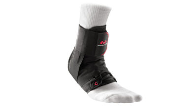 McDavid Lace-Up Ankle Support Brace with Straps