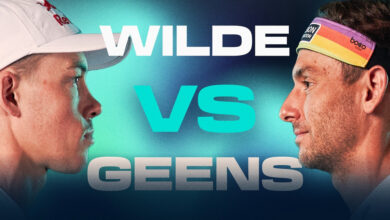 Geens hungry to bite back and beat Wilde in Spain T100 Triathlon