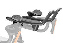 Profile Design Supersonic aerobars, armrests and Zwift Click mounts fitted to a Zwift Ride cockpit.